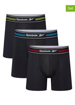 Reebok Bokserki (3 pary) "Roscoe" w kolorze czarnym ze sklepu Limango Polska w kategorii Majtki męskie - zdjęcie 189403883