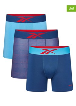 Reebok Bokserki (3 pary) "Muir" w kolorze niebieskim ze sklepu Limango Polska w kategorii Majtki męskie - zdjęcie 189403893