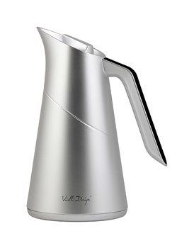 Vialli Design Dzbanek termiczny "Soho" w kolorze srebrnym - 1 l ze sklepu Limango Polska w kategorii Kubki termiczne - zdjęcie 189404252