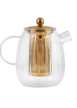 Vialli Design Zaparzacz "Tulip" w kolorze złotym do herbaty - 1 l ze sklepu Limango Polska w kategorii Dzbanki i zaparzacze - zdjęcie 189404421