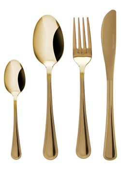 Vialli Design 24-częściowy zestaw sztućców w kolorze złotym ze sklepu Limango Polska w kategorii Sztućce - zdjęcie 189405110
