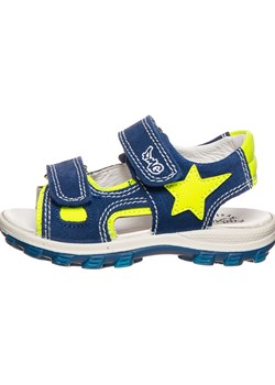 Primigi Skórzane sandały w kolorze niebieskim ze sklepu Limango Polska w kategorii Sandały dziecięce - zdjęcie 189405413