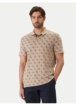 Guess Polo M6GP04 K3073 Beżowy Regular Fit ze sklepu MODIVO w kategorii T-shirty męskie - zdjęcie 189406591
