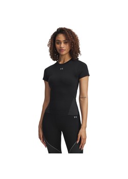 Damska koszulka treningowa Under Armour UA Vanish Seamless SS - czarna ze sklepu Sportstylestory.com w kategorii Bluzki damskie - zdjęcie 189407321