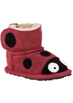 Śniegowce EMU Australia Ladybird Walker B10317 Czerwony ze sklepu eobuwie.pl w kategorii Buciki niemowlęce - zdjęcie 20348182