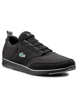 Sneakersy Lacoste L.IGHT 116 1 Czarny ze sklepu eobuwie.pl w kategorii Buty sportowe męskie - zdjęcie 24796681