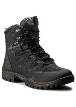 Trekkingi ECCO GORE-TEX 81117353859 Czarny ze sklepu eobuwie.pl w kategorii Buty trekkingowe damskie - zdjęcie 26821292
