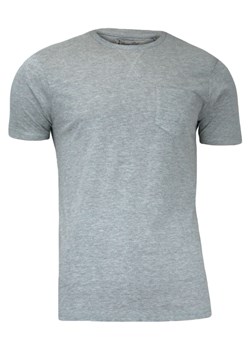 Szary T-Shirt (Koszulka) z Kieszonką, Bez Nadruku - Brave Soul, Męski TSBRSSS16ARKHAMGREY ze sklepu JegoSzafa.pl w kategorii T-shirty męskie - zdjęcie 37284730