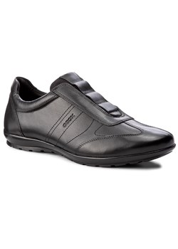 Półbuty Geox - U Symbol C U74A5C 00043 C9999 Black ze sklepu eobuwie.pl w kategorii Półbuty męskie - zdjęcie 37917610
