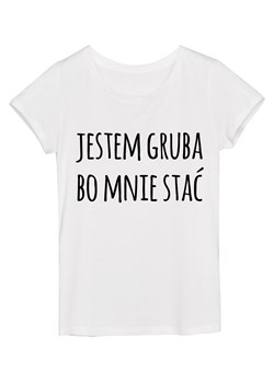 Koszulka damska "jestem gruba..." ze sklepu Time For Fashion w kategorii Bluzki damskie - zdjęcie 39107744