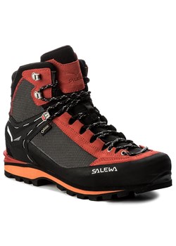 Trekkingi Salewa Crow Gtx GORE-TEX 61328-0935 Czarny ze sklepu eobuwie.pl w kategorii Buty trekkingowe męskie - zdjęcie 39348090