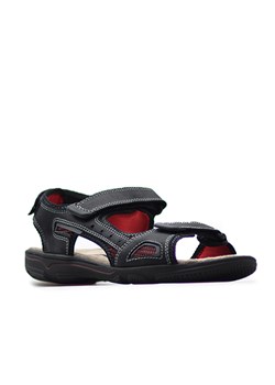 Męskie Sandały Gregor Czarne ze sklepu Arturo-obuwie w kategorii Sandały męskie - zdjęcie 51740014