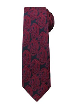 Modny i Elegancki Krawat Alties - Wzór Paisley, Czerwień KRALTS0170 ze sklepu JegoSzafa.pl w kategorii Krawaty - zdjęcie 52172420