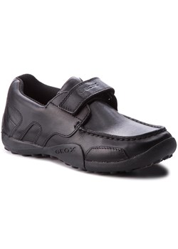 Półbuty Geox - J W.Snake Moc B J9309B 00043 C9999 D Black ze sklepu eobuwie.pl w kategorii Mokasyny dziecięce - zdjęcie 54667001