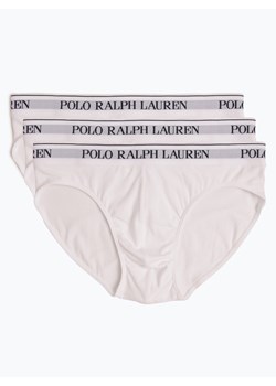 Polo Ralph Lauren Slipy pakowane po 3 szt. Mężczyźni Bawełna biały jednolity ze sklepu vangraaf w kategorii Majtki męskie - zdjęcie 56559214