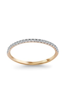Pierścionek złoty z diamentami - YES Rings ze sklepu YES.pl w kategorii Pierścionki - zdjęcie 57365040