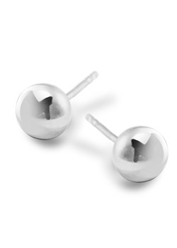 Kolczyki srebrne - kulki - Simple ze sklepu YES.pl w kategorii Kolczyki - zdjęcie 57365454