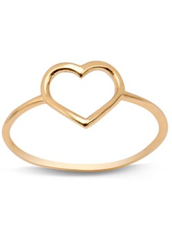 Pierścionek złoty - serce ze sklepu YES.pl w kategorii Pierścionki - zdjęcie 57367082
