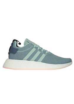 Buty sportowe damskie Adidas Originals nmd gładkie płaskie wiązane ze skóry 