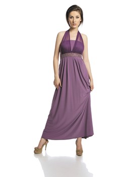 Sukienka FSU111 ŚLIWKOWY JASNY ze sklepu fokus.pl w kategorii Sukienki - zdjęcie 57689742