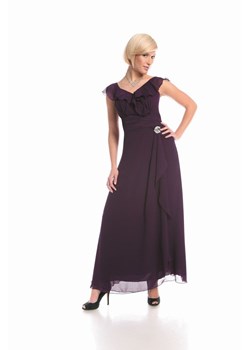Suknia FSU734 ŚLIWKOWY CIEMNY ze sklepu fokus.pl w kategorii Sukienki - zdjęcie 57691670