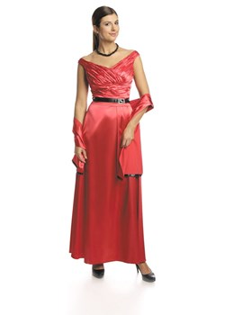 Suknia FSU733 CZERWONY ze sklepu fokus.pl w kategorii Sukienki - zdjęcie 57693762