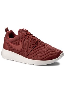 Buty sportowe damskie Nike roshe czerwone gładkie płaskie 