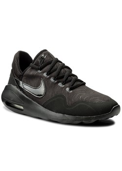 Buty sportowe damskie Nike air max sznurowane ze skóry ekologicznej płaskie 