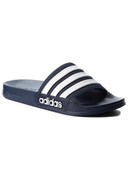 Adidas klapki męskie z tworzywa sztucznego bez zapięcia na lato 