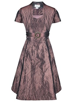 Sukienka FSU135 MIEDZIANO-RÓŻOWY ze sklepu fokus.pl w kategorii Sukienki - zdjęcie 58076223