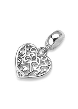 Beads srebrny - serce - Dots ze sklepu YES.pl w kategorii Zawieszki - zdjęcie 60076210