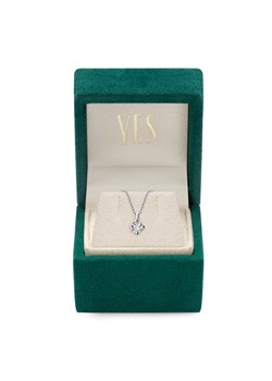 Naszyjnik z białego złota z diamentem - Valentine ze sklepu YES.pl w kategorii Naszyjniki - zdjęcie 60169730