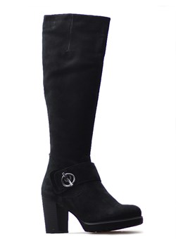 Kozaki Caprice 9-25613-21 Czarne nubuk XS ze sklepu Arturo-obuwie w kategorii Kozaki damskie - zdjęcie 61176002