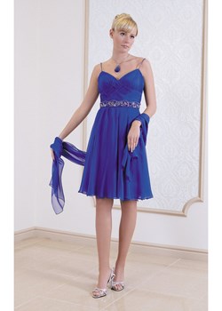 Suknia FSU725 CHABROWY ze sklepu fokus.pl w kategorii Sukienki - zdjęcie 61525784