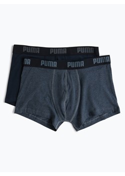 Puma Obcisłe bokserki pakowane po 2 szt. Mężczyźni Bawełna indygo jednolity ze sklepu vangraaf w kategorii Majtki męskie - zdjęcie 61655163