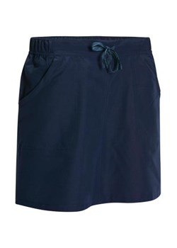 Niebieska spódnica Quechua mini bez wzorów 