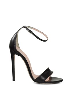 Sandały damskie Gassu skórzane na szpilce z klamrą bez wzorów na wysokim obcasie eleganckie 