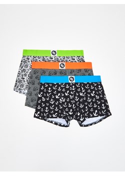 Cropp - 3 pack bokserek - czarny ze sklepu Cropp w kategorii Majtki męskie - zdjęcie 62459673