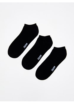 Cropp - 3 pack skarpetek - czarny ze sklepu Cropp w kategorii Skarpetki męskie - zdjęcie 62758132