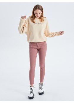 Cropp - Spodnie push up - pomarańczowy ze sklepu Cropp w kategorii Spodnie damskie - zdjęcie 62828651