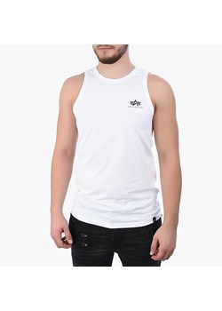 Biały t-shirt męski Alpha Industries casualowy 