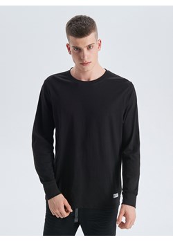 Cropp - Koszulka basic z długimi rękawami - czarny ze sklepu Cropp w kategorii T-shirty męskie - zdjęcie 63633931