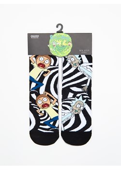 Cropp - 2 pack skarpetek Rick and Morty - czarny ze sklepu Cropp w kategorii Skarpetki męskie - zdjęcie 63749712