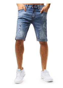 Spodenki męskie Dstreet bez wzorów jeansowe 