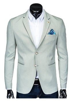 Marynarka męska Edoti.com gładka 