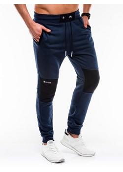 Spodnie męskie Ombre bez wzorów 