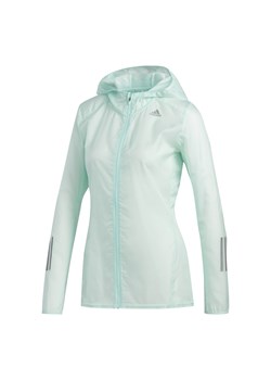Kurtka sportowa Adidas gładka w Domodi adidas przejściowa kurtka na deszcz sportowa
