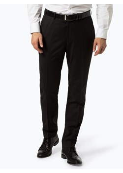 Andrew James New York - Męskie spodnie od garnituru modułowego – Carter, czarny ze sklepu vangraaf w kategorii Spodnie męskie - zdjęcie 68763972