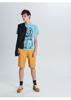 Spodenki męskie żółte Cropp 