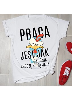 Bluzka praca jest jak kurnik ze sklepu Time For Fashion w kategorii Bluzki damskie - zdjęcie 69244980